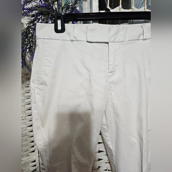 Banana Republic White Ankle Trouse Pants - Picture 3 of 7
